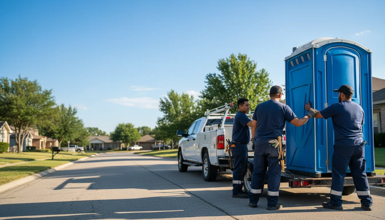 Portable Toilet Rental in Hardin, MO near me